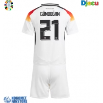 Njemačka Ilkay Gundogan #21 Domaci Dres za djecu EP 2024 Kratak Rukav (+ Kratke hlače)